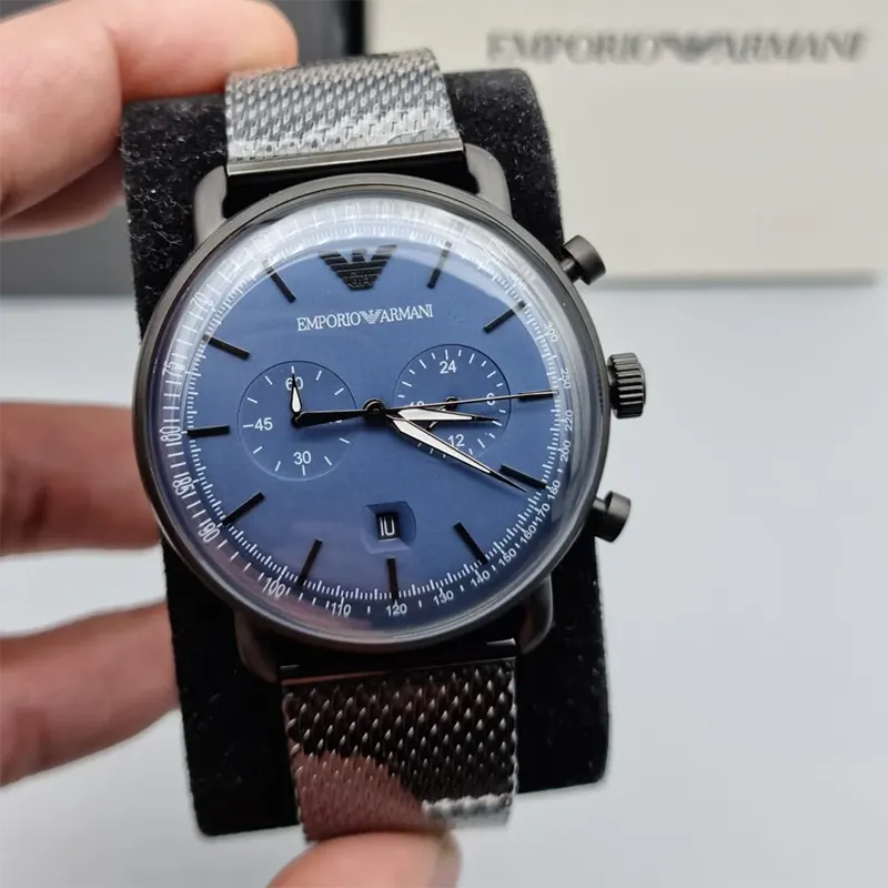 Emporio Armani Aviator Chronograph Quartz Men's Watch- AR11201